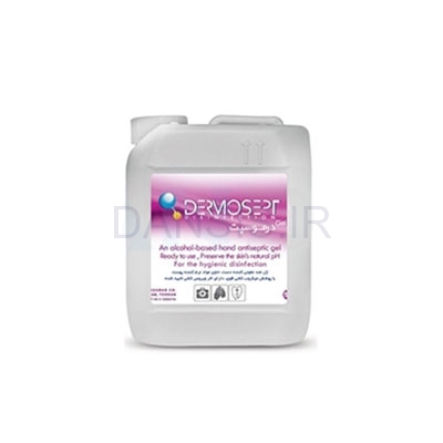 تصویر  ژل درموسپت 5 لیتری ویژه دست - رضا راد