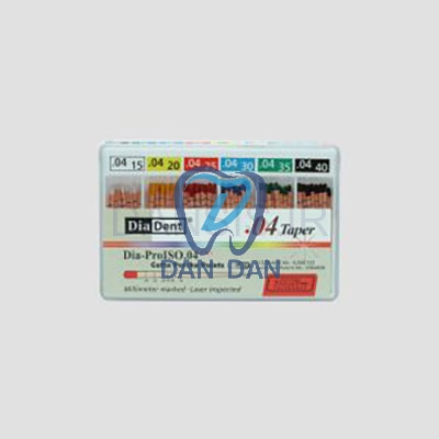 تصویر  گوتا پرکا مدرج تیپر 4% -DiaDenT