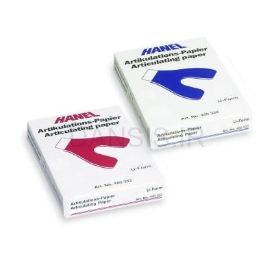 تصویر  کاغذ آرتیکلاتور دندانپزشکی دو رنگ ADS