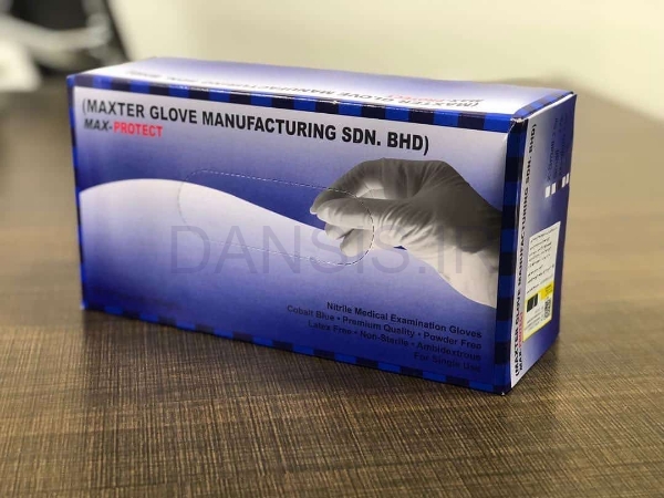 تصویر  دستکش لاتکس کم پودر Max - Protect