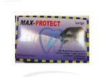تصویر  دستکش نیتریل بدون پودر بنفش Max-Protect