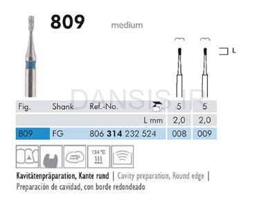 تصویر  فرز الماسه 809 (Meisinger (pear