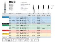 تصویر  فرز الماسه توربین Meisinger مدل Knife Edge-Needle 858