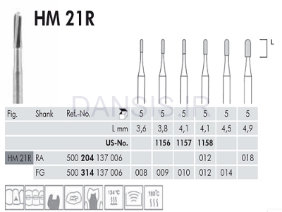 تصویر  فرز فیشور کارباید Meisinger HM21R