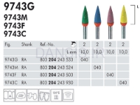 تصویر  مولت لاستیکی Meisinger 9743G Flexible Polishers