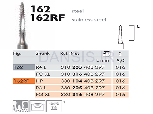 تصویر  فرز جراحی مدل 162 میزینگر