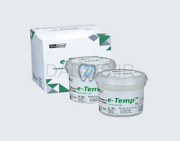 تصویر  خمیر پانسمان موقت e-Temp دیادنت
