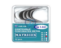 تصویر  نوار ماتریس عاجی کوهان دار Contoured Perforated Metal