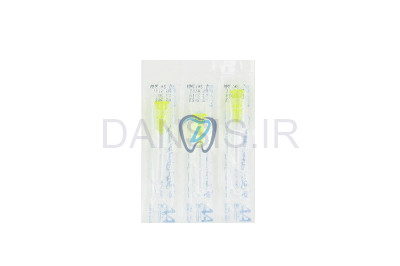 تصویر  سرسوزن گیج ۳۰ زرد - Vekto