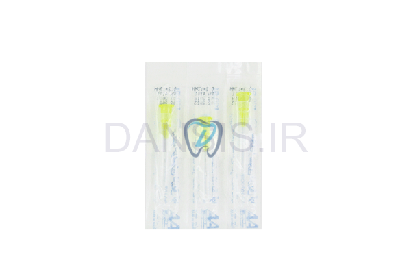 تصویر  سرسوزن گیج ۳۰ زرد - Vekto