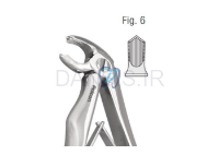تصویر  فورسپس اطفال مولر بالا و پایین - کوشا