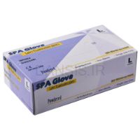 تصویر  دستکش لاتکس کم پودر SPA مالزی