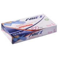 تصویر  دستکش نیتریل آبی نیتکس