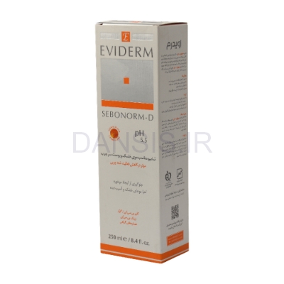 تصویر  شامپو سبونورم دی Sebonorm-D اویدرم Eviderm  250ml