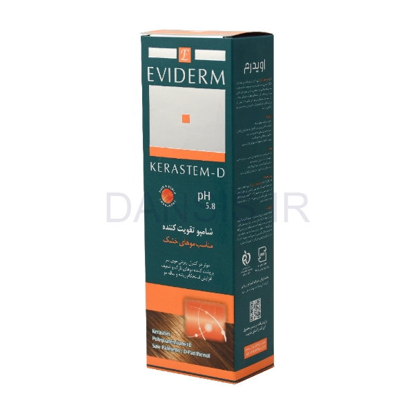 تصویر  شامپو اویدرم مدل کراستم EVIDERM KERASTEM-D