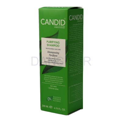 تصویر  شامپو ویتامینه موی چرب کاندید 200 میلی لیتر Candid Purifying