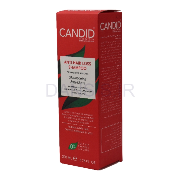 تصویر  شامپو ضد ریزش موی کاندید  Candid Anti Hair Loss Shampoo 