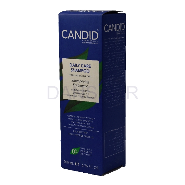 تصویر  شامپو فاقد سولفات ویتامینه کاندید CANDID Daily Care Hair Shampoo 200ml