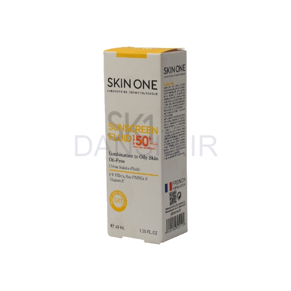 تصویر  ضد آفتاب فلویید پوست چرب و مختلط اسکن وان SUNSCREEN FLUID SPF50+ 40ML SKIN ONE