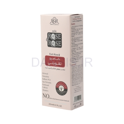 تصویر  شامپو تقویت کننده مو رز اند رز مدل Forti-rose 2