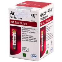 تصویر  نوار تست قند خون - اکیو چک پرفورما  Accu-Chek