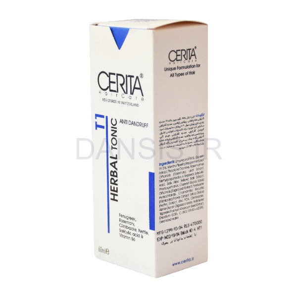 تصویر  تونیک تقویت کننده و ضد شوره مو سریتا CERITA