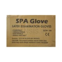 تصویر  دستکش لاتکس کم پودر SPA مالزی