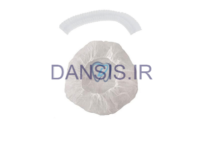 تصویر  کلاه آکاردئونی یکبار مصرف