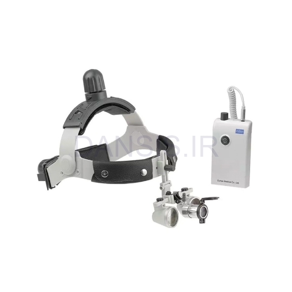 تصویر  لوپ چشمی کلاهی SLH همراه با لایت زومکس مدل  HL8300 - Zumax