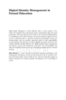 تصویر  Digital identity management in formal education
