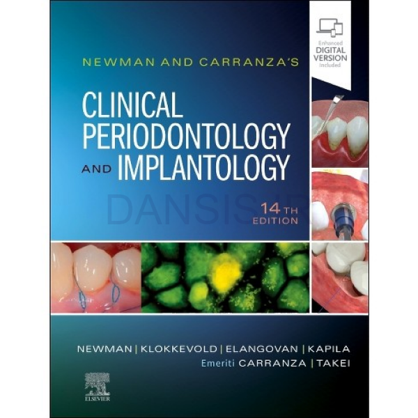 تصویر  Newman and Carranza’s Clinical Periodontology and Implantology2024 14th Edition
