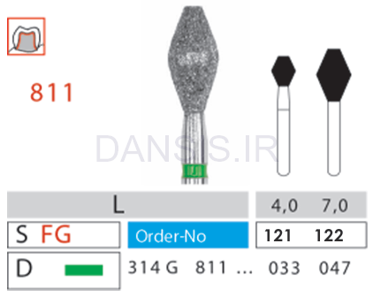 تصویر  فرز مدل 811 دیاتیز