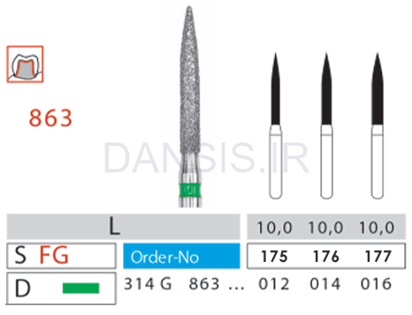 تصویر  فرز مدل 863 دیاتیز