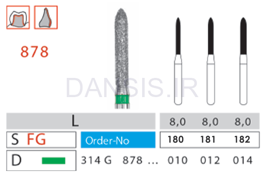 تصویر  فرز مدل 878 دیاتیز