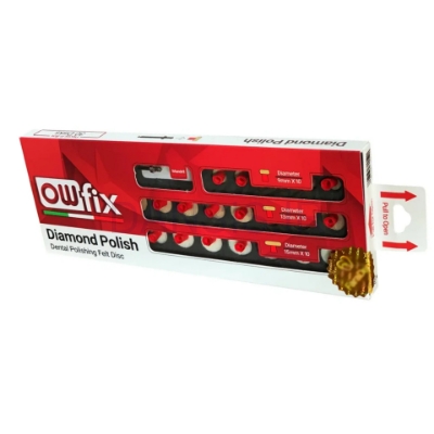 تصویر  کیت ۳۰ عددی دیسک نمدی owfix