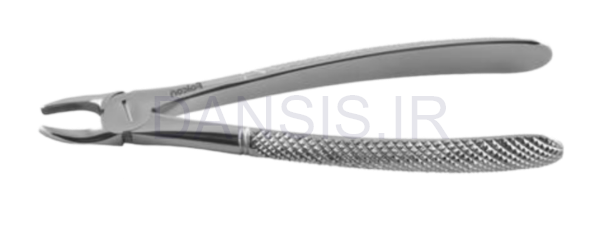 تصویر  فورسپس اطفال بدون فنر سانترال بالا - فالکن