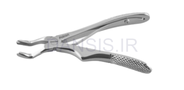 تصویر  فورسپس اطفال فنر دار مولر بالا چپ و راست - فالکن