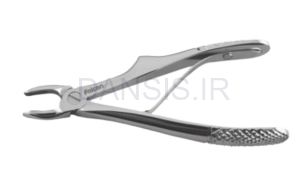 تصویر  فورسپس اطفال فنردار سانترال بالا - فالکن