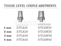 تصویر  اباتمنت مستقیم تیشو لول ایمپلنت سوئیس