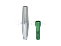 تصویر  اباتمنت مستقیم فیکسچر فوق باریک ایمپلنت سوئیس