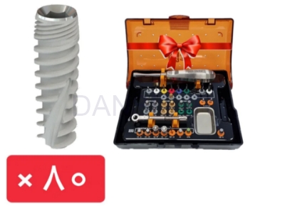 تصویر  پکیج 80 واحد فیکسچر SGS با آفر کیت جراحی استاندارد(SKM) رایگان