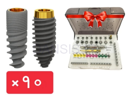 تصویر  پکیج 90 واحد فیکسچر روت (ROOTT) با آفر کیت جراحی رایگان