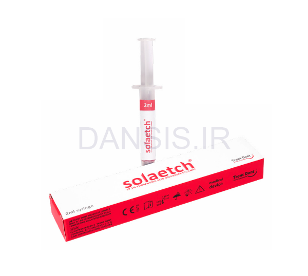 تصویر  ژل اسید فسفریک Solaetch برند Trent Dent